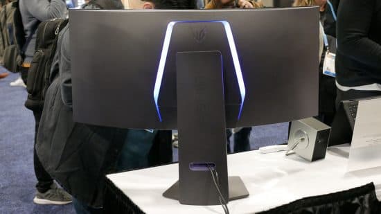 LG 34GS95QE πίσω RGB