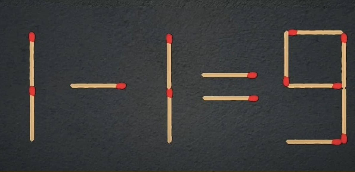 Μετακινήστε 2 σπίρτα για να λύσετε την εξίσωση – Έχετε 9 δευτερόλεπτα / FOXreport.gr, Μετακινήστε 2 σπίρτα για να λύσετε την εξίσωση – Έχετε 9 δευτερόλεπτα, TechWar.GR