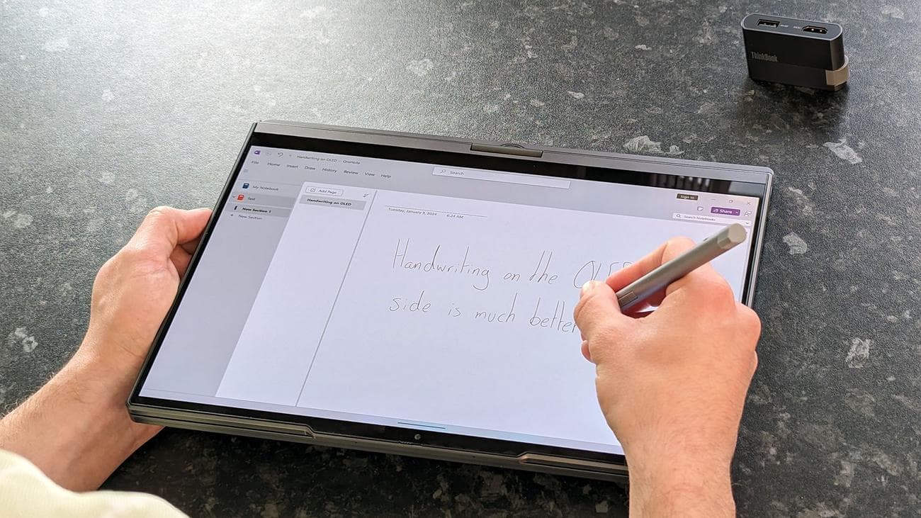 Lenovo ThinkBook Plus (Gen 4) review: A clever twisting hinge reveals a color E-Ink screen that solves no real issues, Lenovo ThinkBook Plus (Gen 4) review: A clever twisting hinge reveals a color E-Ink screen that solves no real issues, TechWar.GR