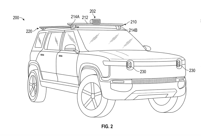 Patent Rivian light