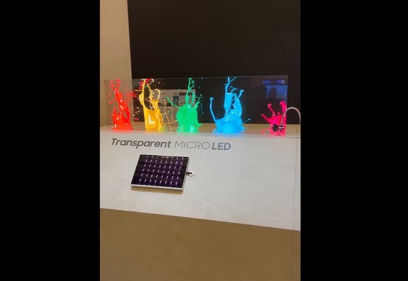 Η Samsung εντυπωσιάζει με την πρώτη διάφανη τηλεόραση MicroLED, Η Samsung εντυπωσιάζει με την πρώτη διάφανη τηλεόραση MicroLED, TechWar.GR