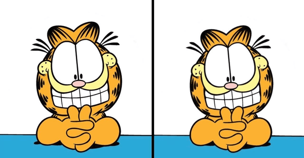 Μπορείτε να βρείτε τις 5 διαφορές στις εικόνες με τον Garfield σε 5 δευτερόλεπτα; / FOXreport.gr