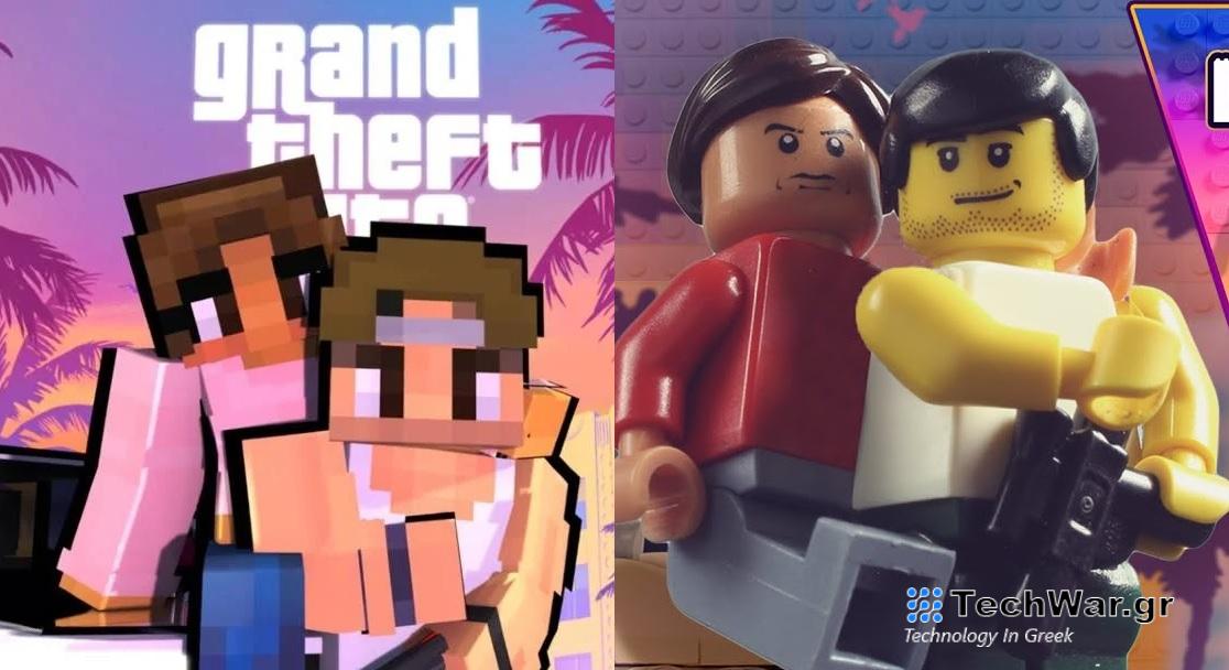 GTA 6 Minecraft LEGO