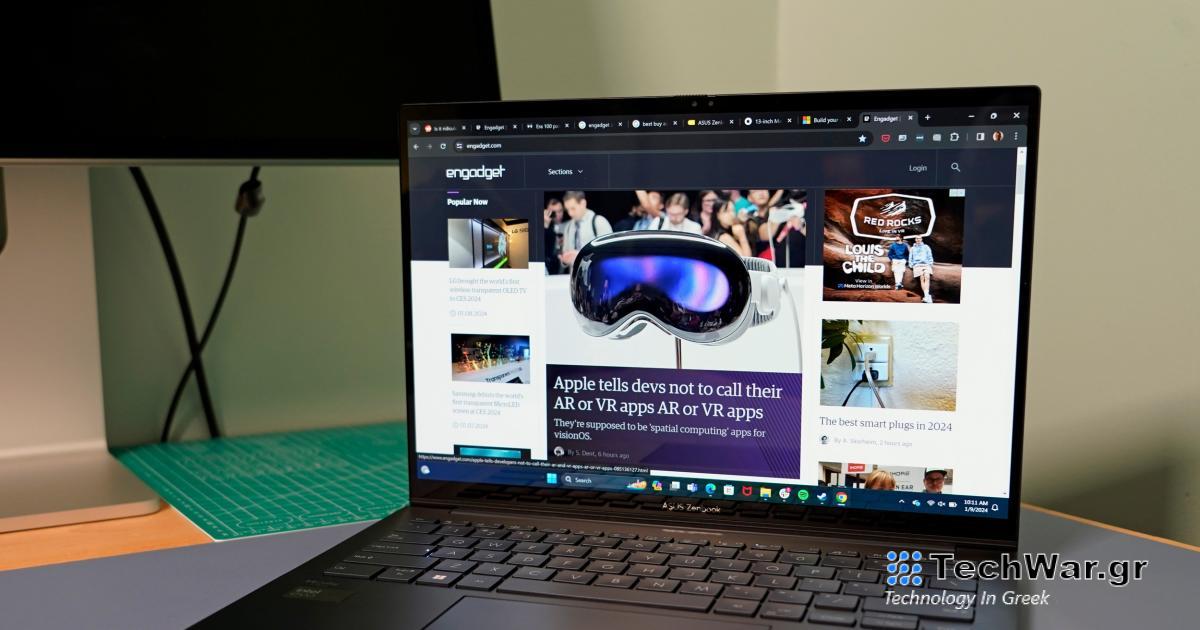 Ανασκόπηση ASUS ZenBook 14 OLED (2023): Ένας συναρπαστικός υπολογιστής AI κολλημένος σε μια γνώριμη σχεδίαση
