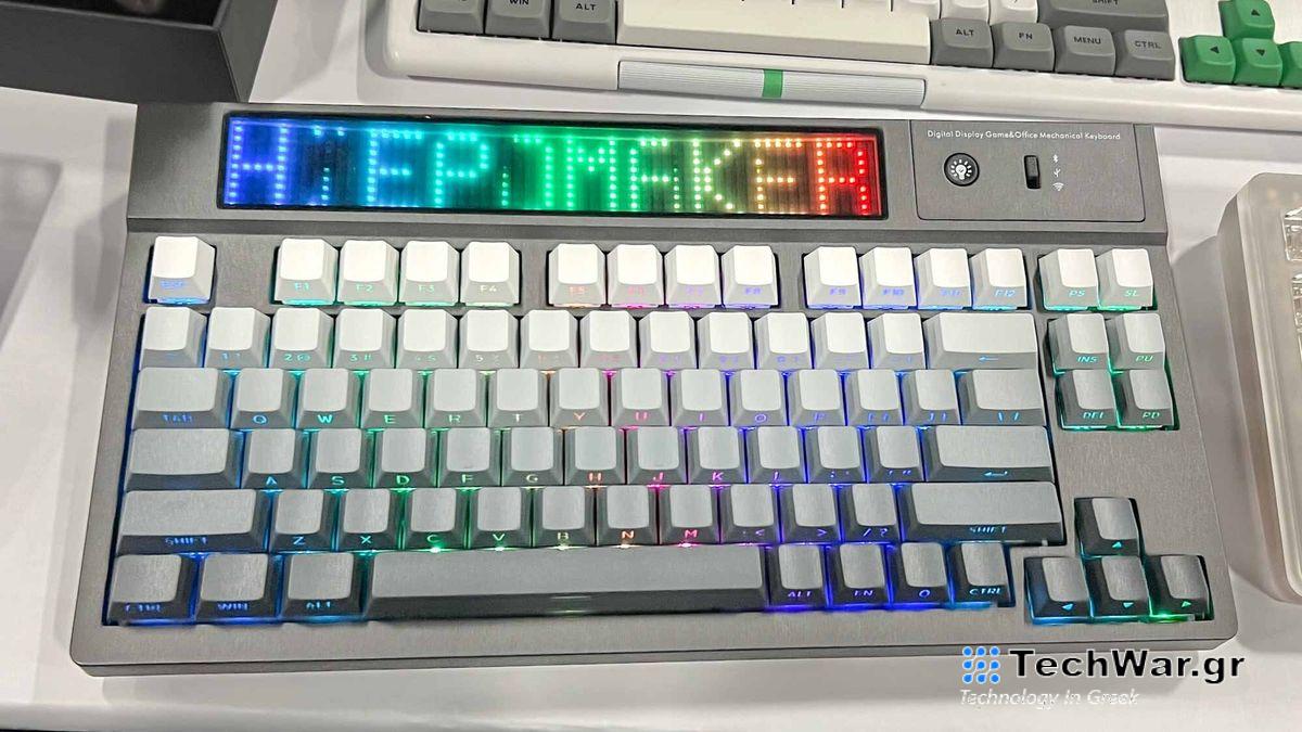 Epomaker DynaTab 75X mechanical keyboard