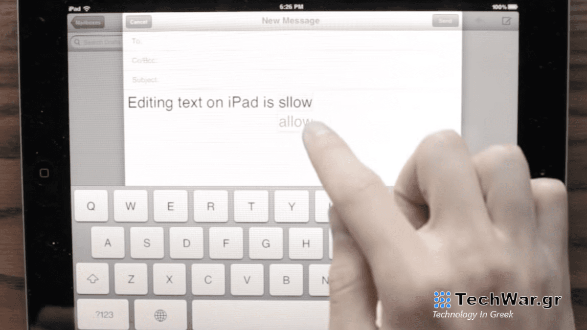 Daniel Hooper iPad prototype