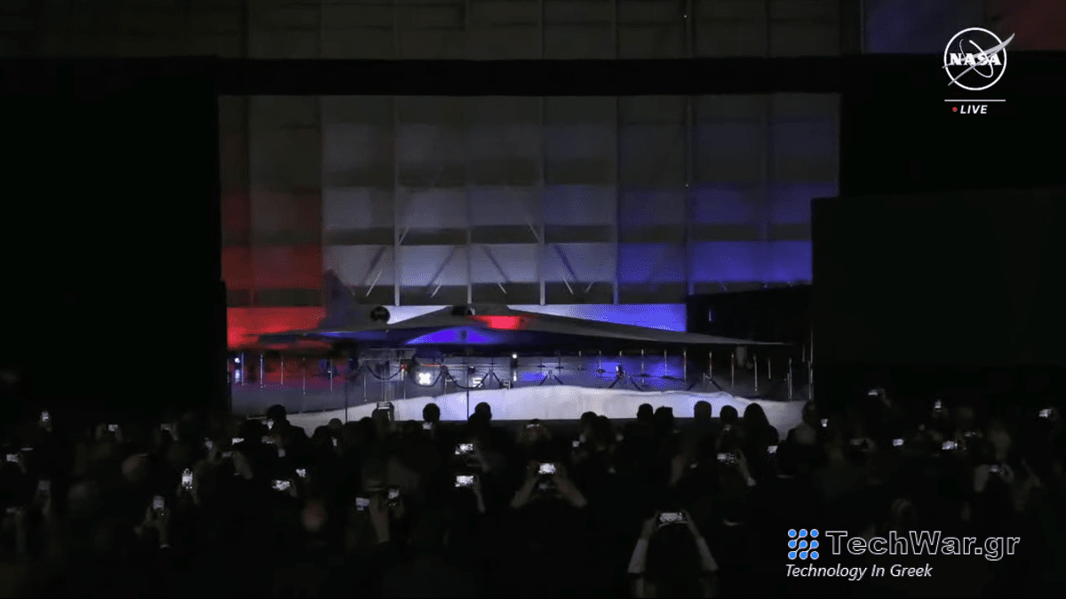 Εδώ είναι η πρώτη σας ματιά στο φρεσκοβαμμένο X-59, το ήσυχο υπερηχητικό αεροπλάνο της NASA