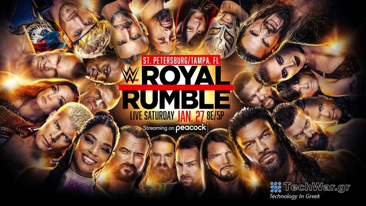 WWE Royal Rumble 2024 poster