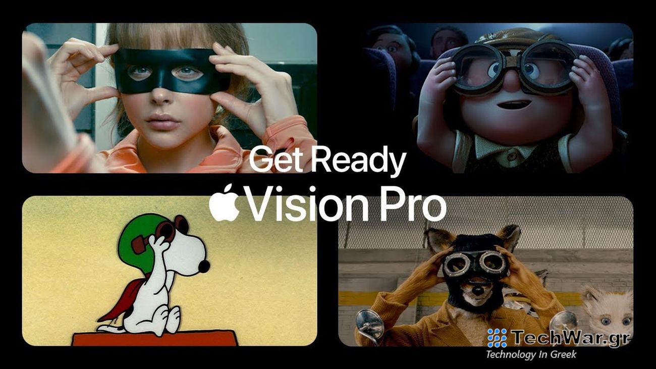 Η Apple μοιράζεται νέα διαφήμιση «Get Ready» πριν από την κυκλοφορία του Vision Pro