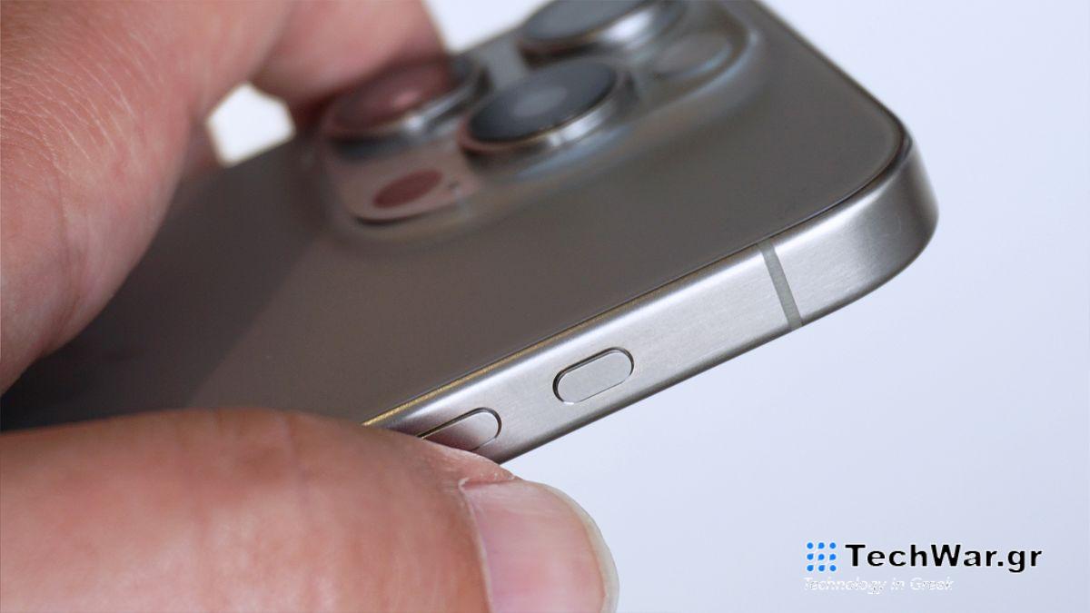 iPhone 15 Pro review Action button macro handheld