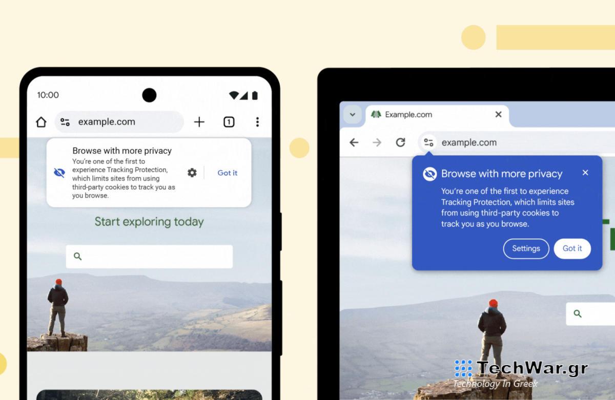 Η Google έχει αρχίσει να απενεργοποιεί τα cookie τρίτων για τους χρήστες του Chrome