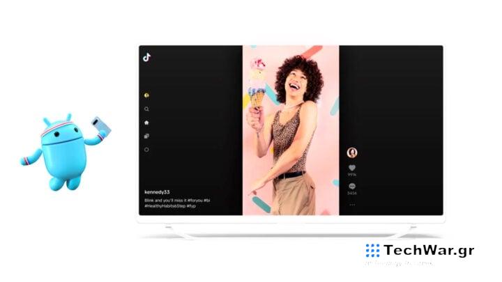 Google Cast TikTok Google TV
