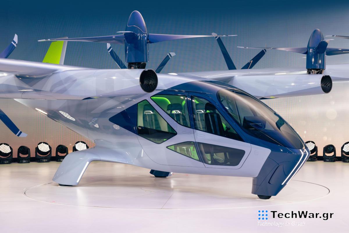 Η Hyundai παρουσιάζει το ενημερωμένο αεροταξί S-A2 στην CES 2024