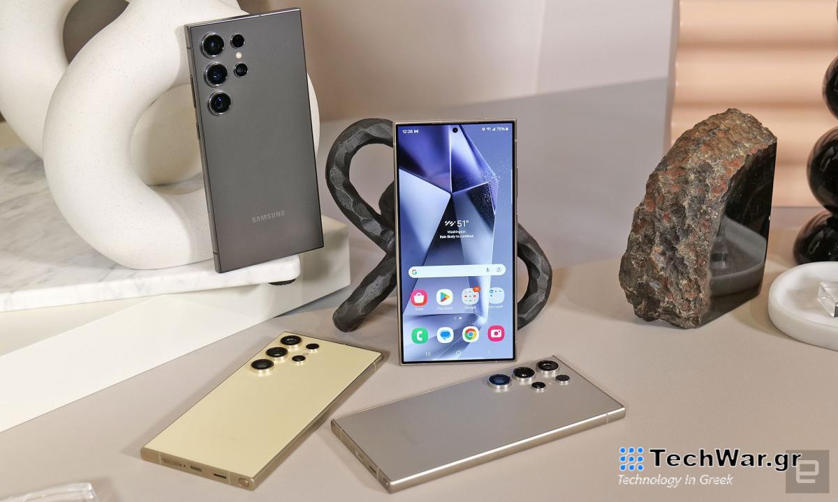 Η Samsung αποκαλύπτει το Galaxy S24 Ultra