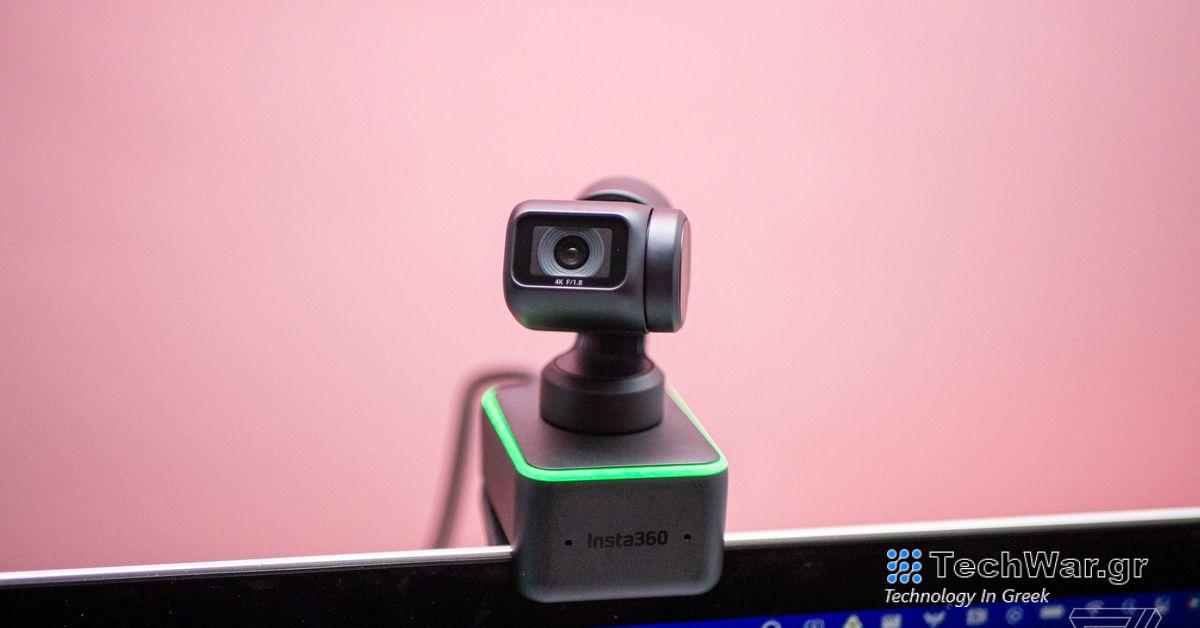 Η αυτόματη περιστρεφόμενη κάμερα Web Link του Insta360 έχει πέσει στην καλύτερη τιμή της μέχρι σήμερα