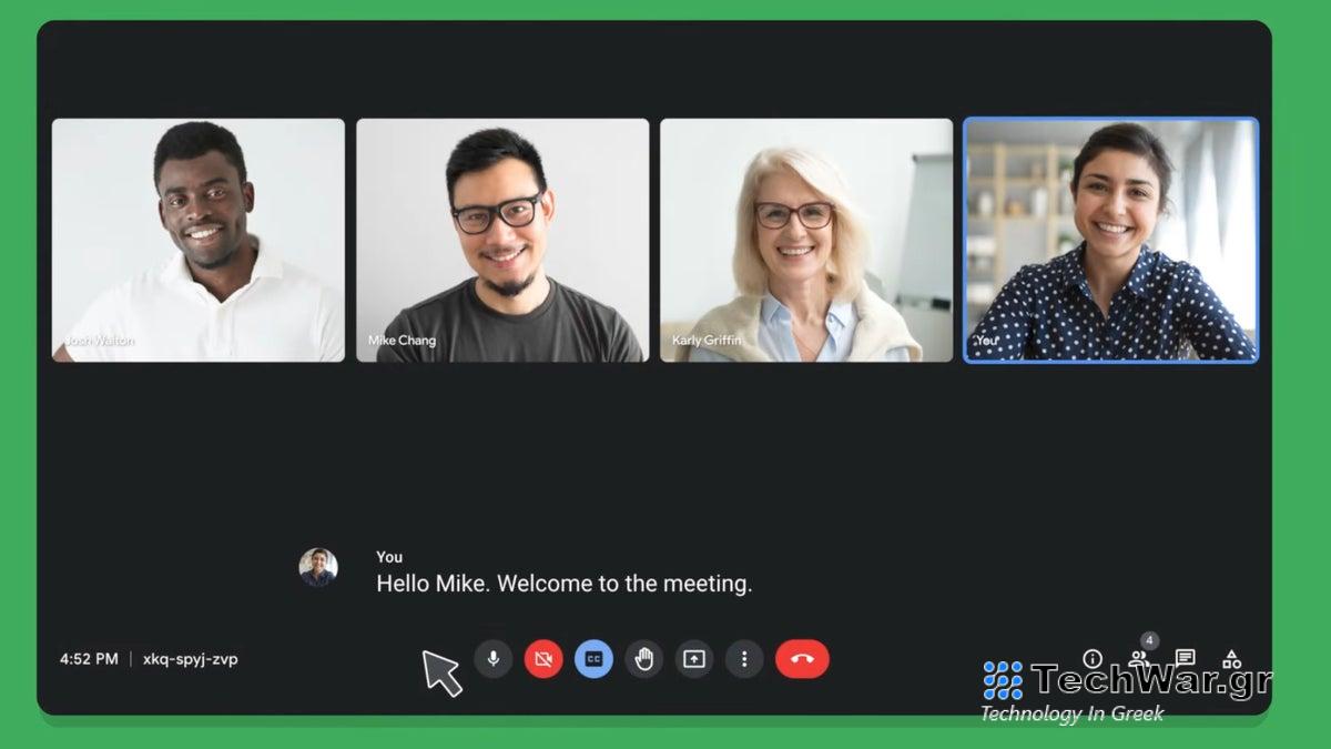 Η ενημέρωση του Google Meet φέρνει υπότιτλους για περισσότερες από 30 γλώσσες