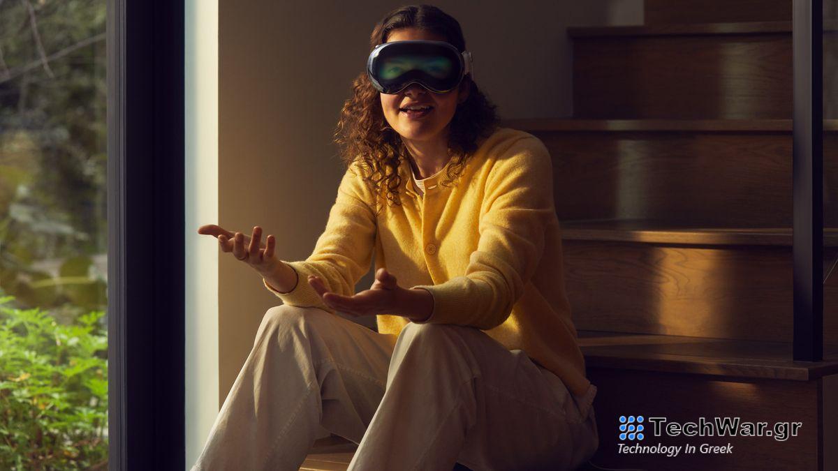 Apple Vision Pro headset, launched at WWDC in California.