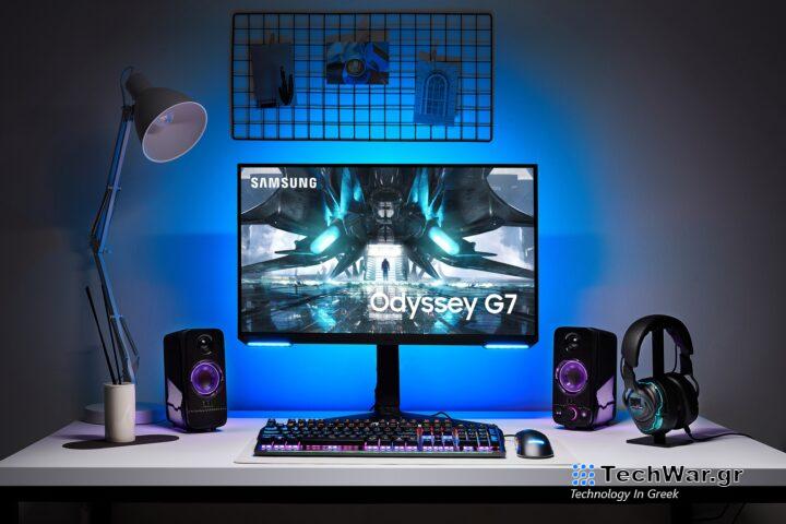 Η οθόνη παιχνιδιών 4K Odyssey G7 της Samsung λαμβάνει έκπτωση 220 $