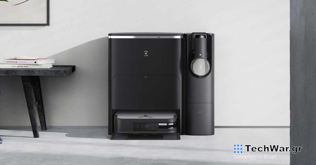 Η ύλη φτάνει στο νέο Ecovacs X2 Combo με ηλεκτρική σκούπα