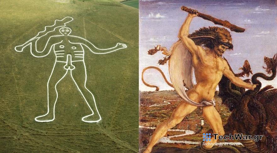 Γίγαντας Cerne Abbas - Ηρακλής