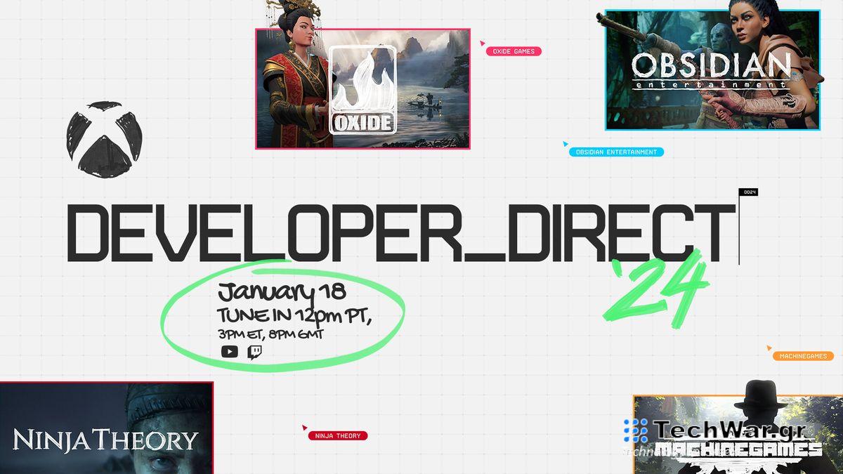 Xbox Developer Direct January 2024