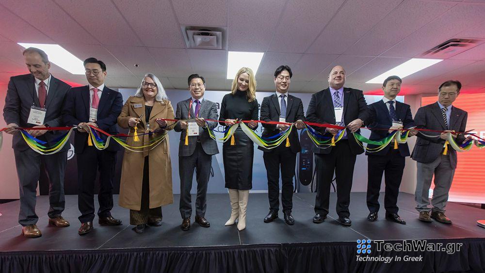 H LG λειτουργεί το πρώτο της εργοστάσιο στις ΗΠΑ για την παραγωγή προηγμένων φορτιστών ηλεκτρικών οχημάτων