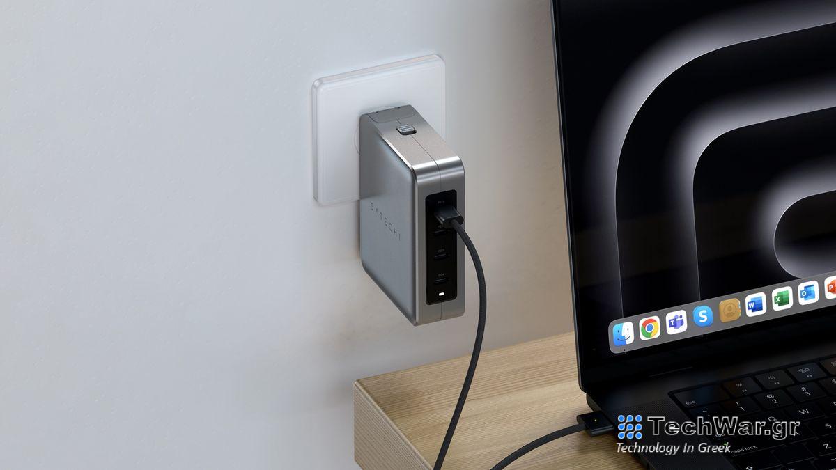 Satechi 145W GaN Travel Charger