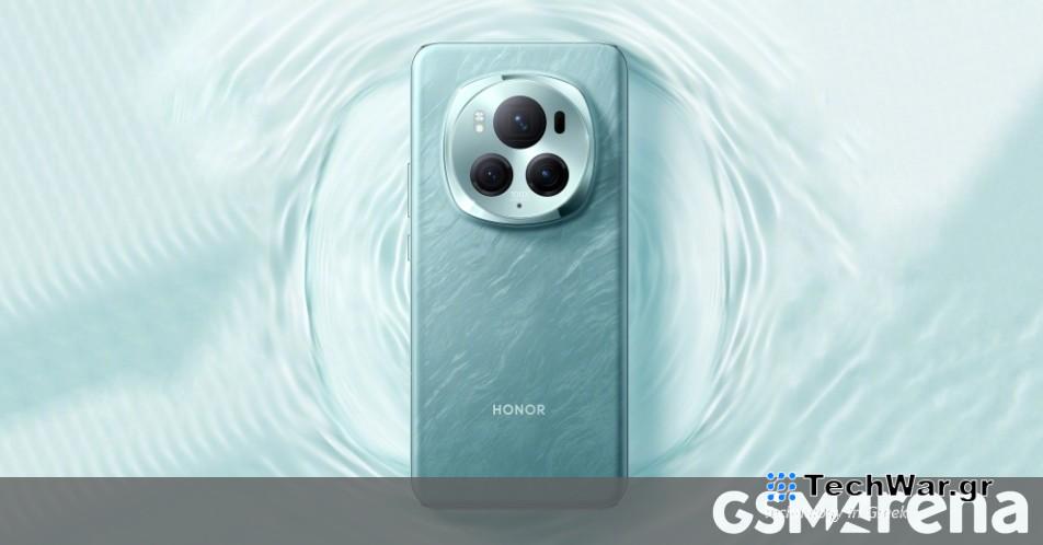 Ο σχεδιασμός του Honor Magic6 Pro αποκαλύφθηκε πριν από την κυκλοφορία στις 10 Ιανουαρίου