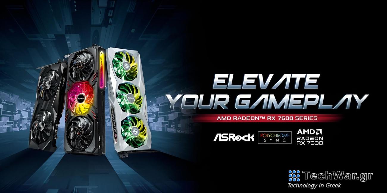 ASRock Radeon RX 7600 XT 16 GB GPUs Come In Dual & Triple-Fan Models, Also Launches RX 7900 GRE In Europe 1