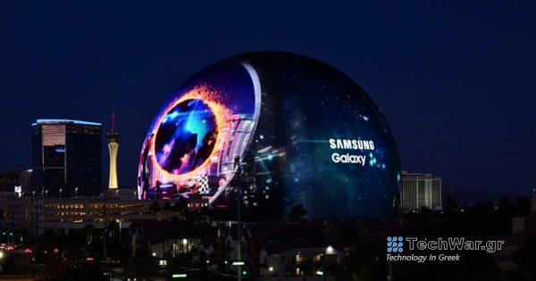 Οι θαυμαστές της Samsung θα λατρέψουν το Las Vegas Sphere Galaxy Teaser