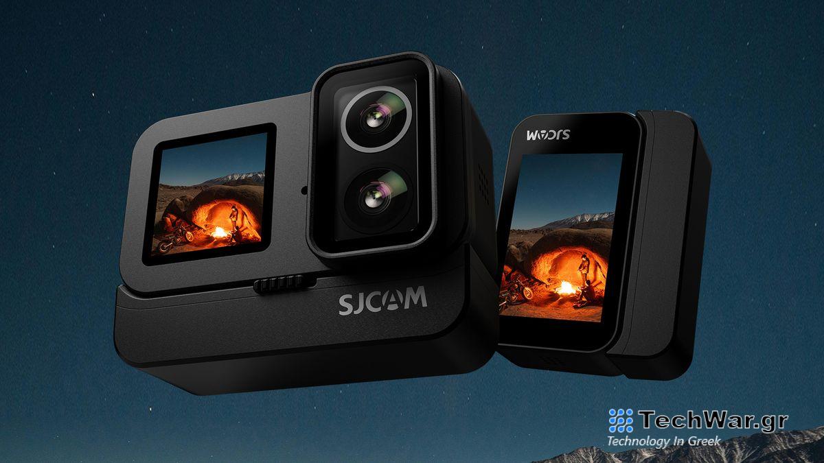 SJCAM SJ20 action camera front and back