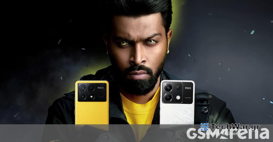 Παρακολουθήστε ζωντανά την ανακοίνωση της σειράς Poco X6
