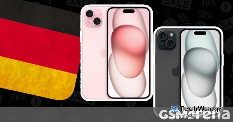 Συμφωνία: αποκτήστε ένα νέο iPhone 15/15 Plus ή εξοικονομήστε χρήματα με ένα iPhone 14/14 Plus
