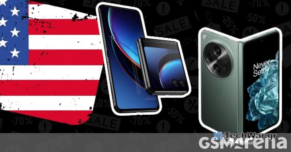 Συμφωνία: μπορείτε να μεταβείτε σε αναδιπλούμενο το 2024 με το OnePlus Open ή το Motorola razr+