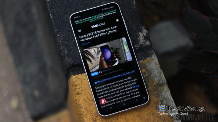 Galaxy S23 FE review 1