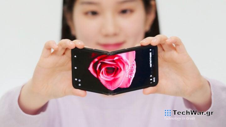 Samsung Display OLED Flex In & Out Panel Flip Phone