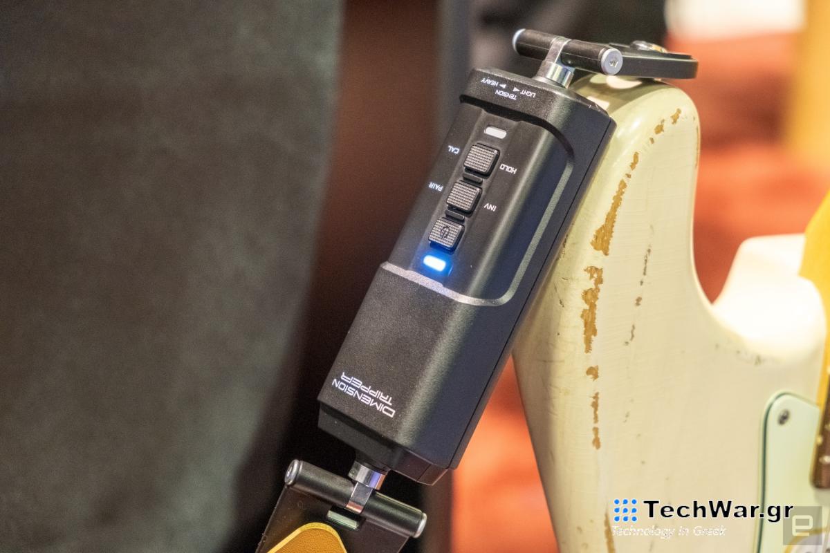 Το Casio's Dimension Tripper σάς επιτρέπει να ελέγχετε τα πεντάλ της κιθάρας σας με το λουρί της κιθάρας σας