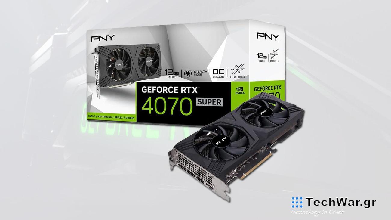 PNY RTX 4070 SUPER graphics card is available at its MSRP of $599.99
