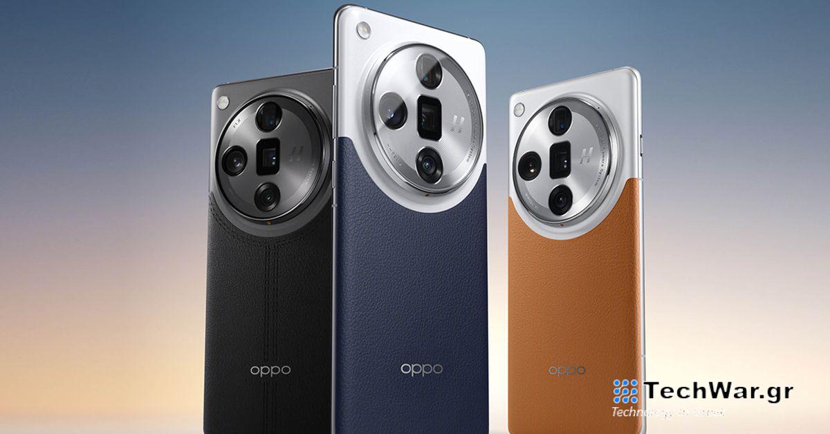 Το Find X7 Ultra της Oppo συνδυάζει έναν αισθητήρα 1 ιντσών με όχι μία αλλά δύο κάμερες περισκοπίου
