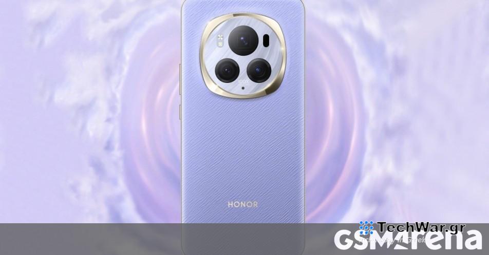 Το Honor Magic6 Pro αποκαλύφθηκε σε νέο Μωβ χρώμα