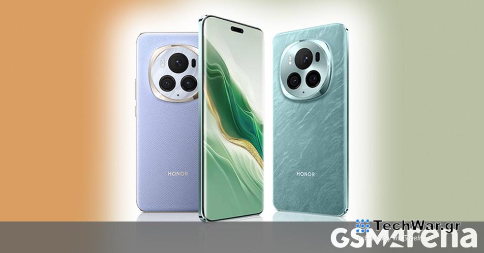 Το Honor Magic6, το Magic6 Pro αποκαλύφθηκε σε όλα τα χρώματα για προπαραγγελία στις 11 Ιανουαρίου