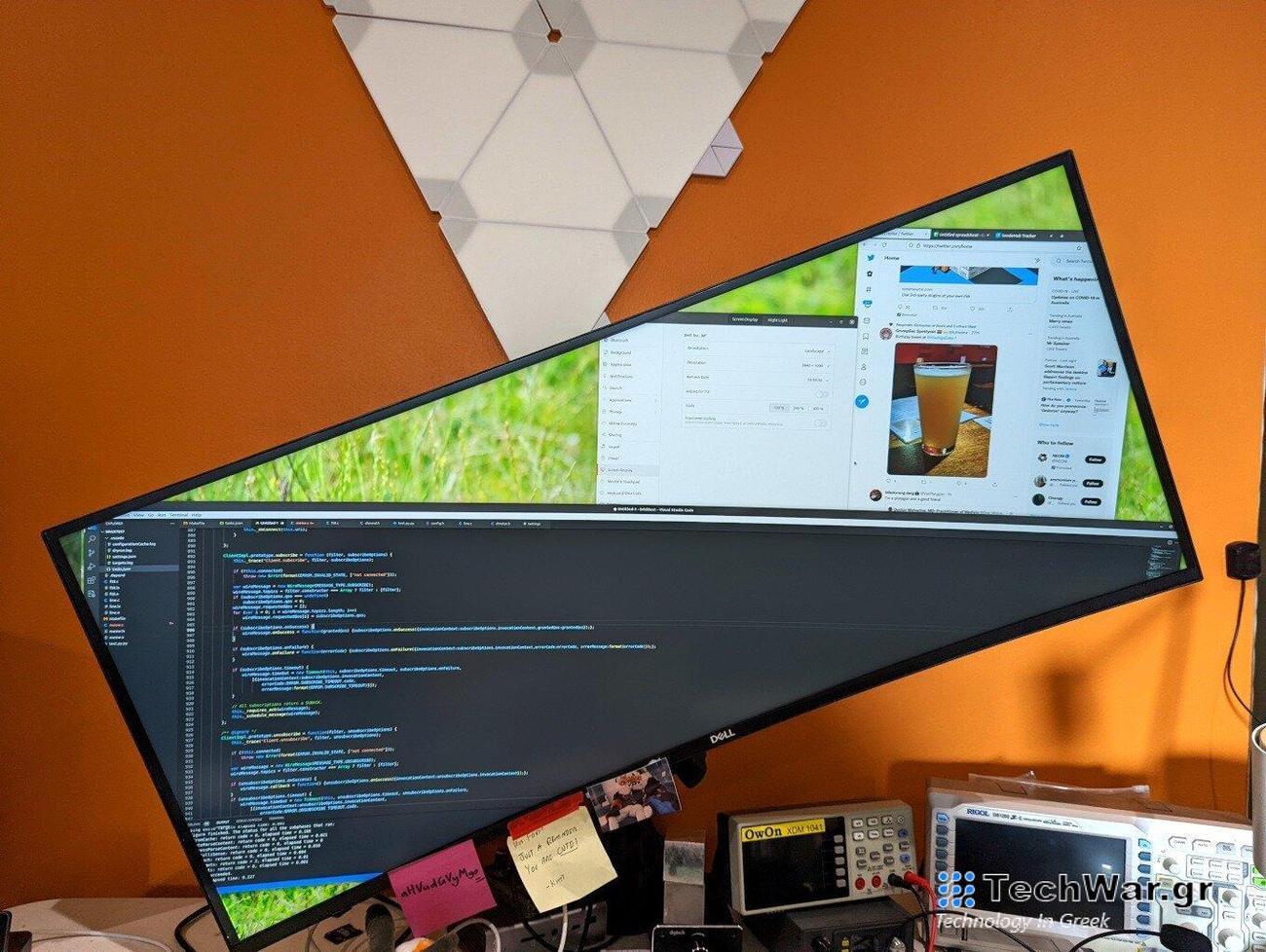 Το Linux είναι το μόνο λειτουργικό σύστημα που υποστηρίζει λειτουργία διαγώνιας οθόνης