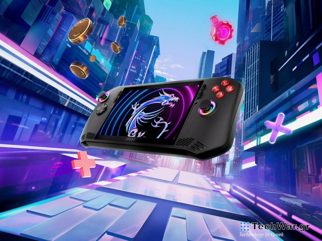 Το MSI Claw αναλαμβάνει το Steam Deck και το ROG Allly με την ισχύ Intel Core Ultra
