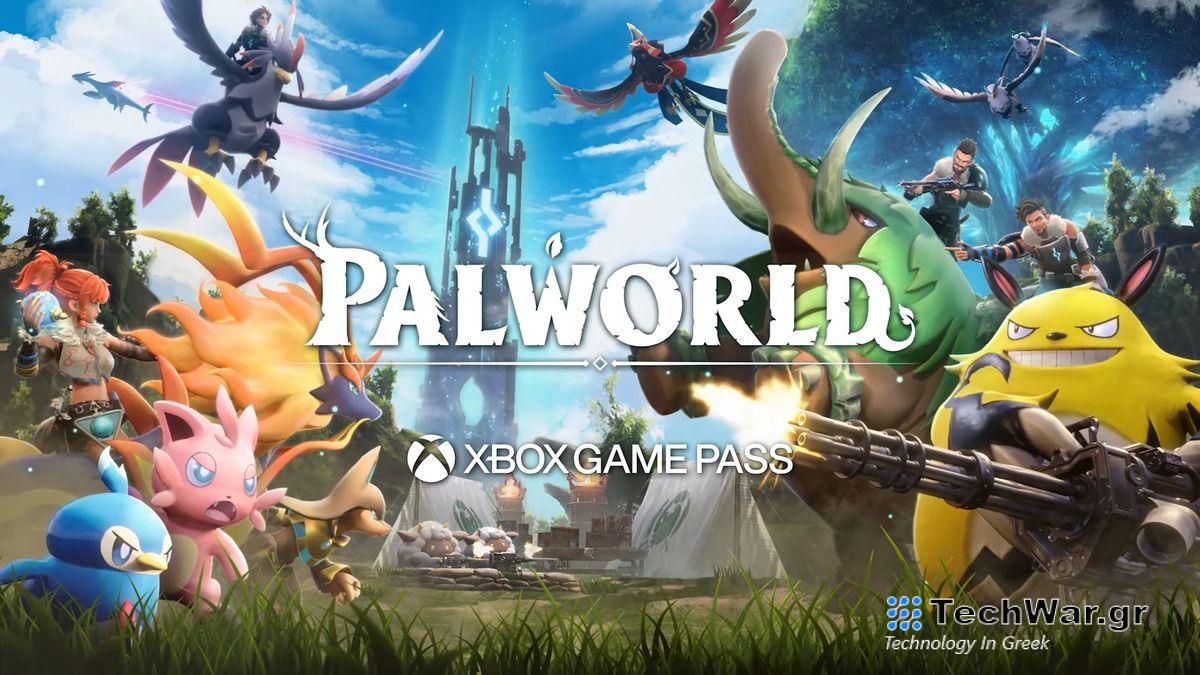 Image of Palworld announcement for Gamepass
