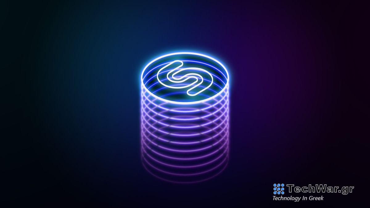 Shazam 20 years logo