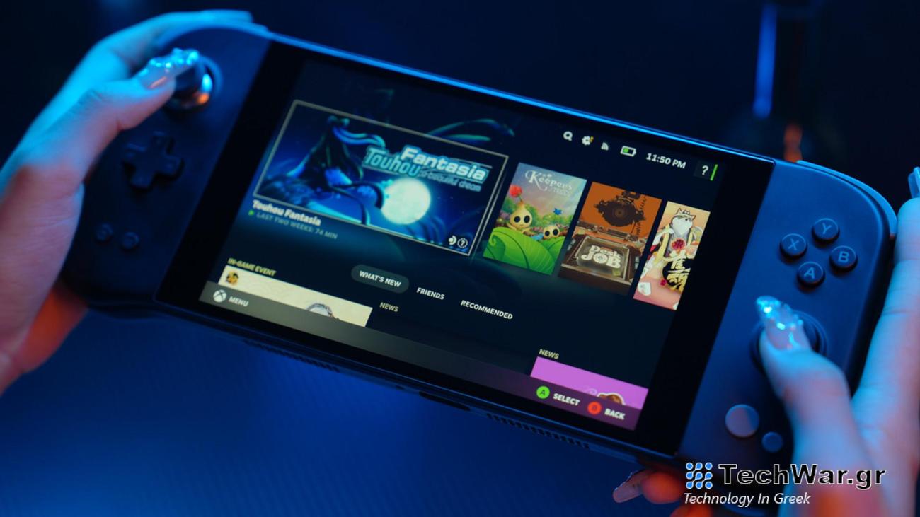 Το Steam Deck αποκτά τον πρώτο του ανταγωνιστή SteamOS από το Ayaneo