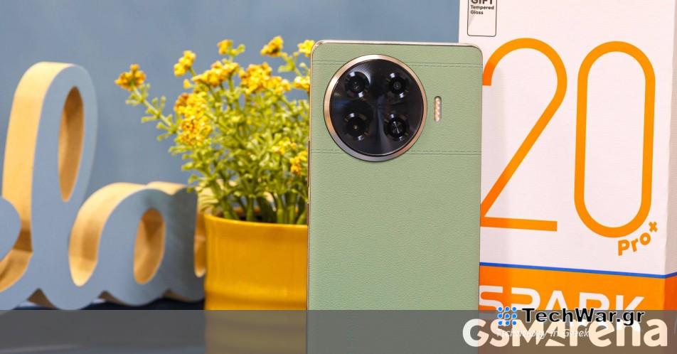 Το Tecno Spark 20 Pro+ βρίσκεται για αξιολόγηση
