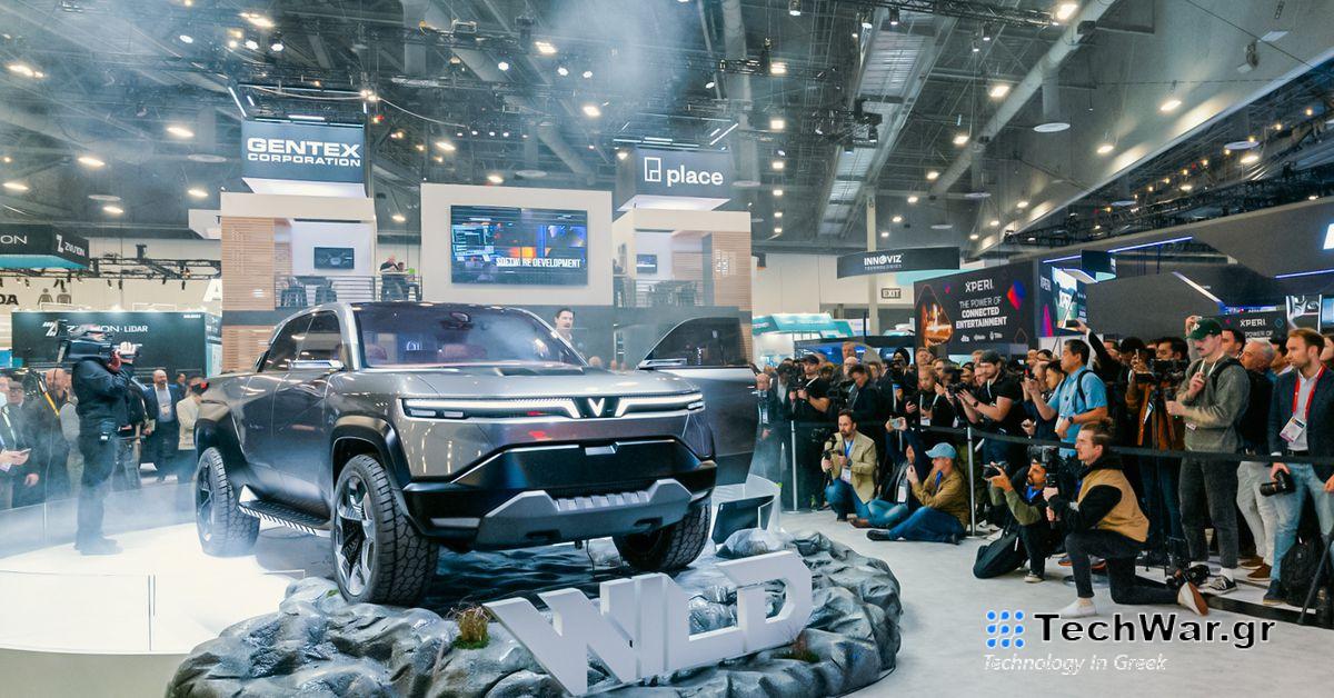 Το Vinfast δείχνει ένα φορτηγό μεσαίου μεγέθους και ένα μικρό eV για τη Βόρεια Αμερική