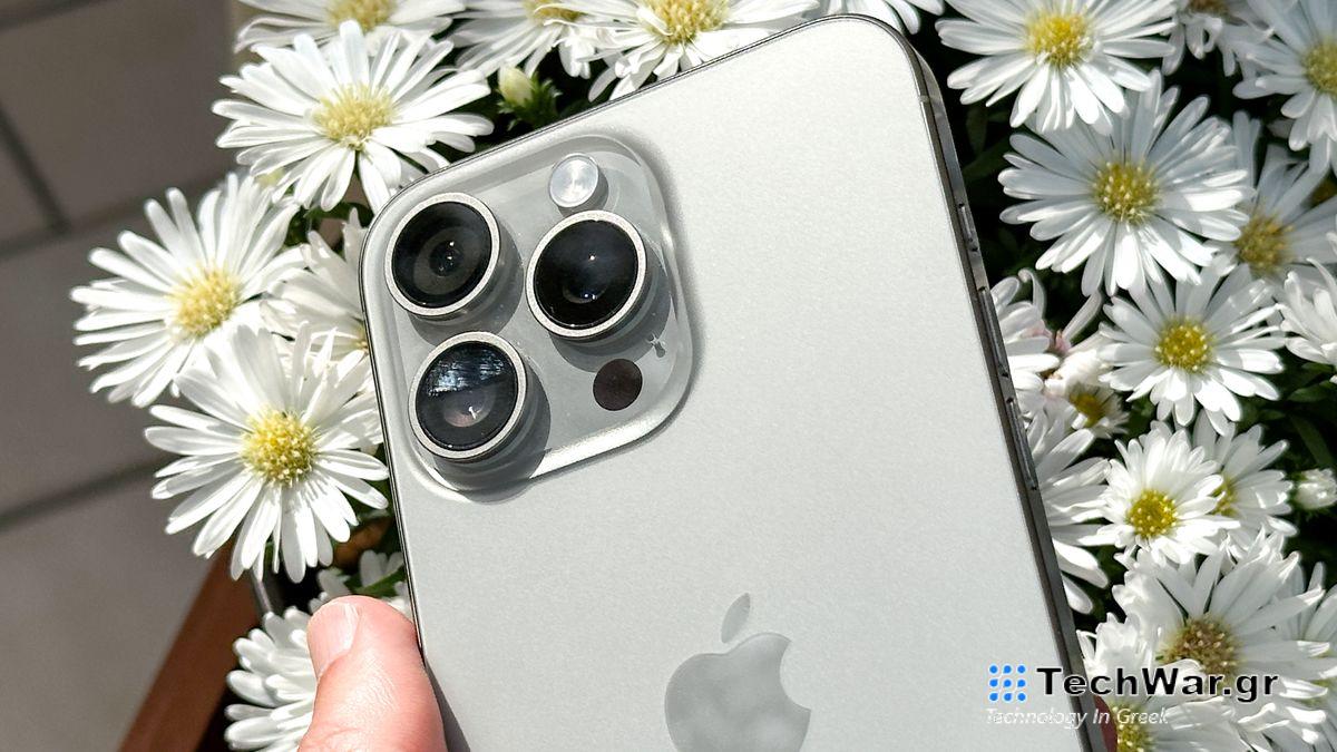 iPhone 15 Pro Max shown in hand