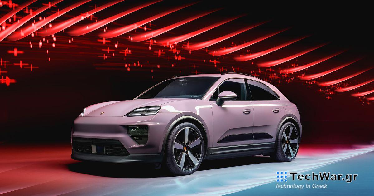 Το δεύτερο EV της Porsche θα είναι ένα ηλεκτρικό SUV Macan, που ξεκινά από 80.450 $
